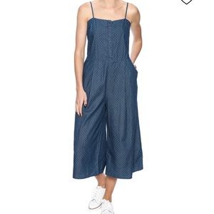 THE FIFTH LABEL WIDE LEG DENIM DOT JUMPER